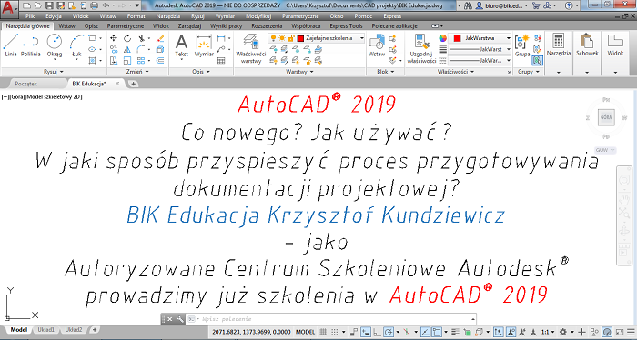 AutoCAD 2019